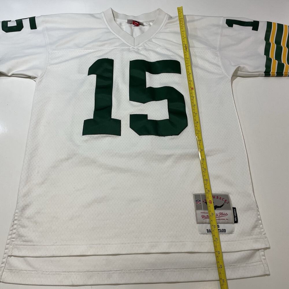 Bart Starr Mitchell And Ness Throwback NFL Packer… - image 5